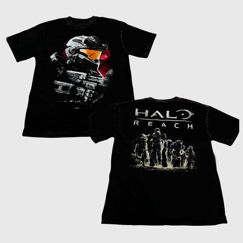 2 Sides Culture Kings Black Halo Reach Shirt1 - Adult & Kids T-Shirts, Sweatshirts & Hoodies apparel design preview 1