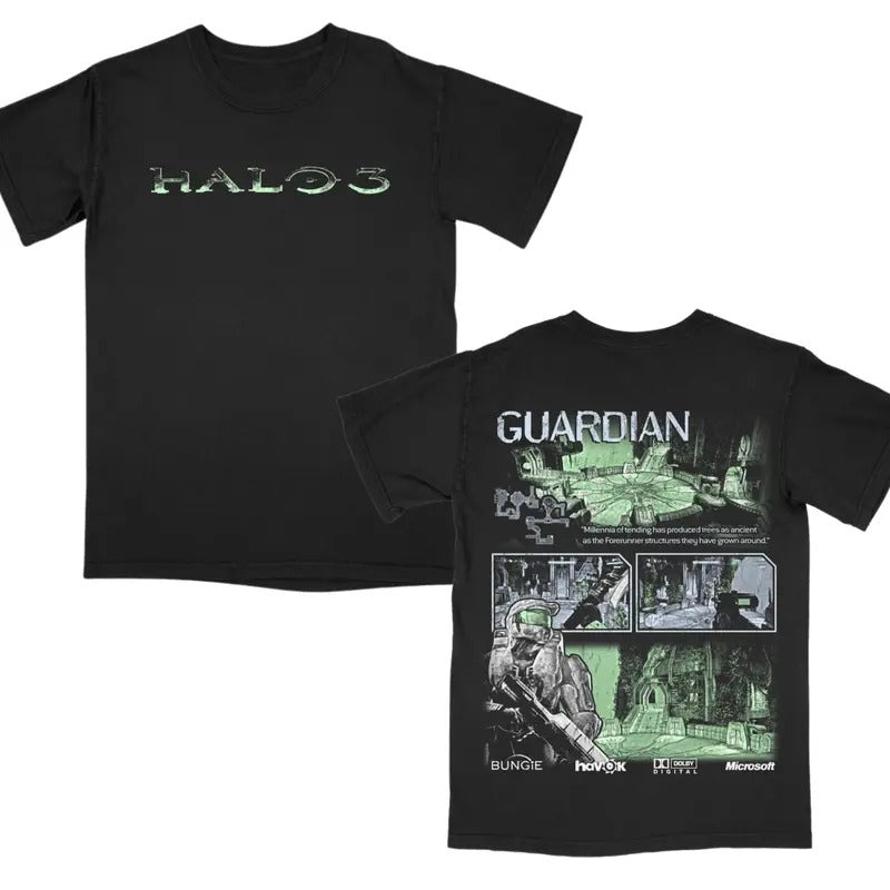 2 Sides Halo 3 Game Made Using 100% Us Cotton Printed - Adult & Kids T-Shirts, Sweatshirts & Hoodies apparel design preview 1