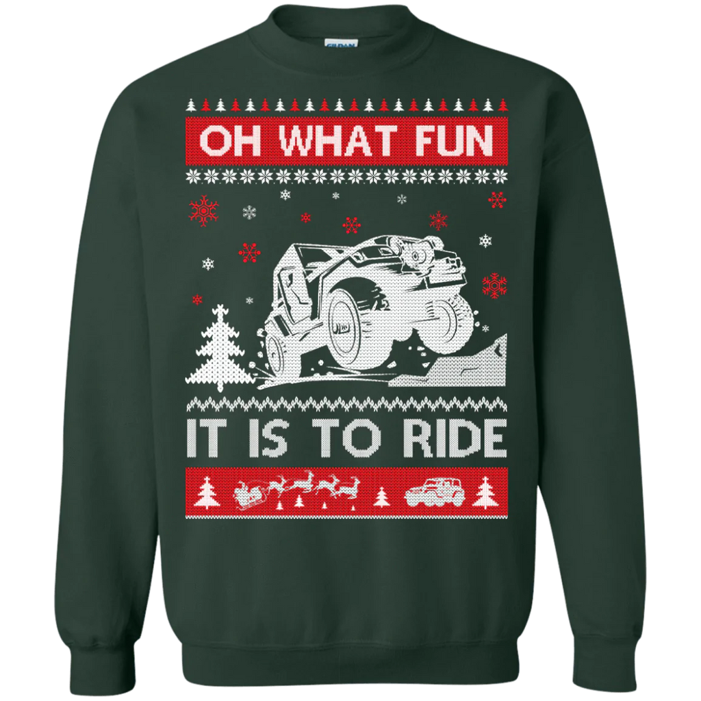 Oh what fun it is to ride Christmas Sweater - Holiday Gift product image 3