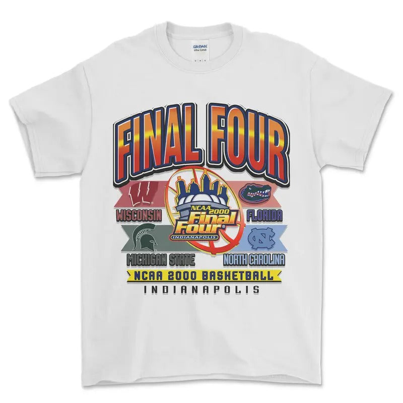 2000 NCAA Final Four Indianapolis Vintage Sports - Adult & Kids T-Shirts, Sweatshirts & Hoodies apparel design preview 1