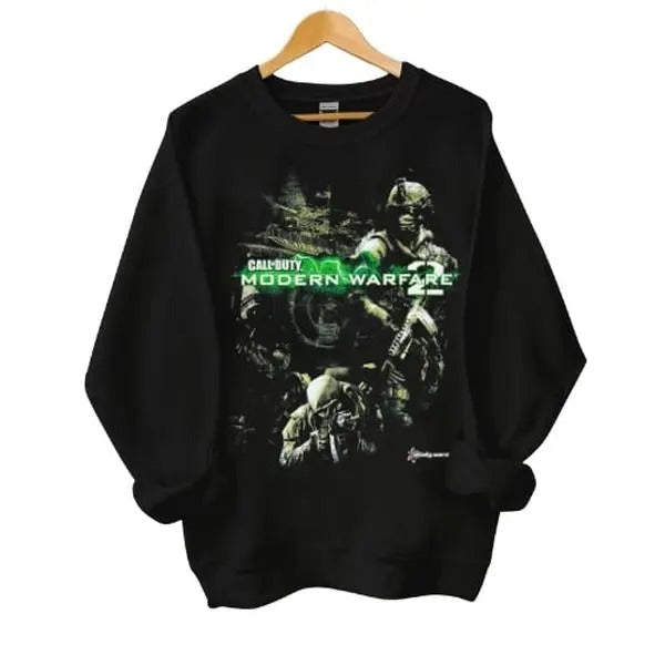 2009 Call Duty Modern Warfare 2 IW Promo Vintage Y2K - Adult & Kids T-Shirts, Sweatshirts & Hoodies apparel design preview 1