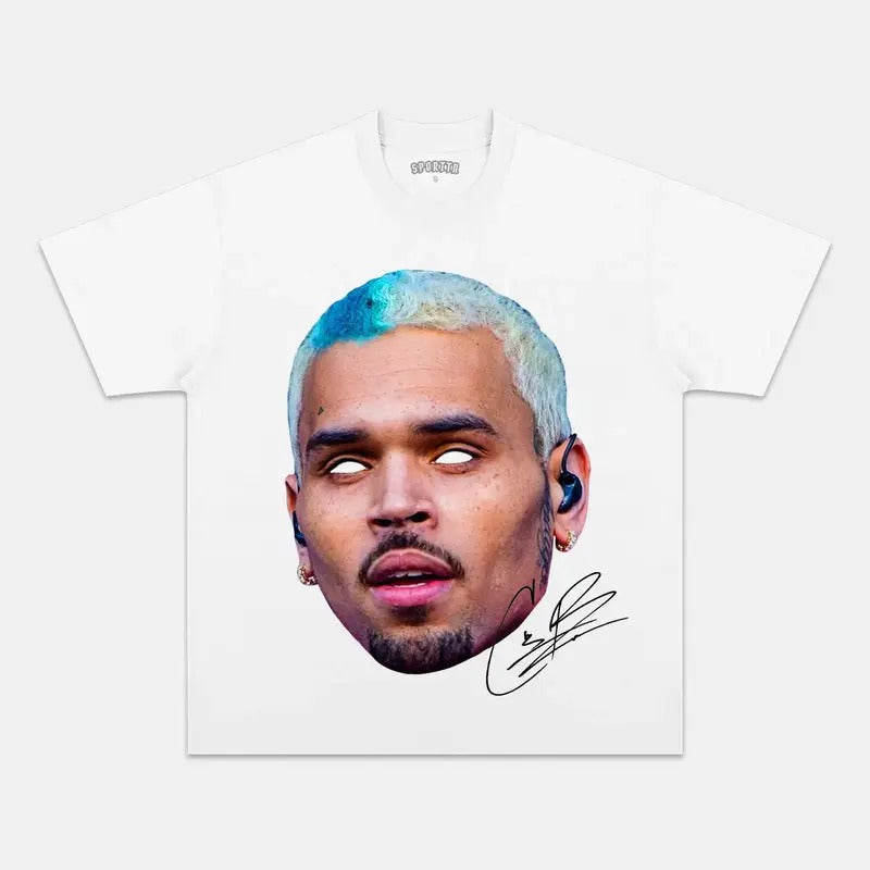 2024 Chris Big Face Breez Vintage - Adult & Kids T-Shirts, Sweatshirts & Hoodies apparel design preview 1