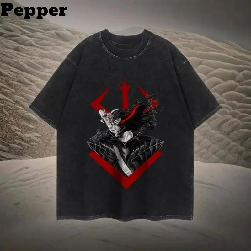 2024 New Vintage "Berserk" Anime Fan Him Her Menswear - Adult & Kids T-Shirts, Sweatshirts & Hoodies apparel design preview 1