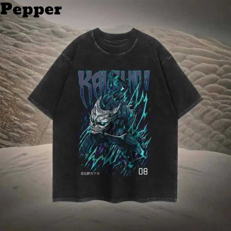2024 New Vintage "Kaiju No. 8" Anime Fan Him Her - Adult & Kids T-Shirts, Sweatshirts & Hoodies apparel design preview 1