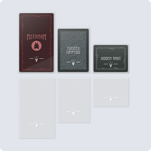 Twisted Cryptids: Card Sleeves - Adult & Kids T-Shirts, Sweatshirts & Hoodies apparel design preview 1