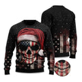 Amazing Skull Christmas Ugly Christmas Sweater - Holiday Gift product image