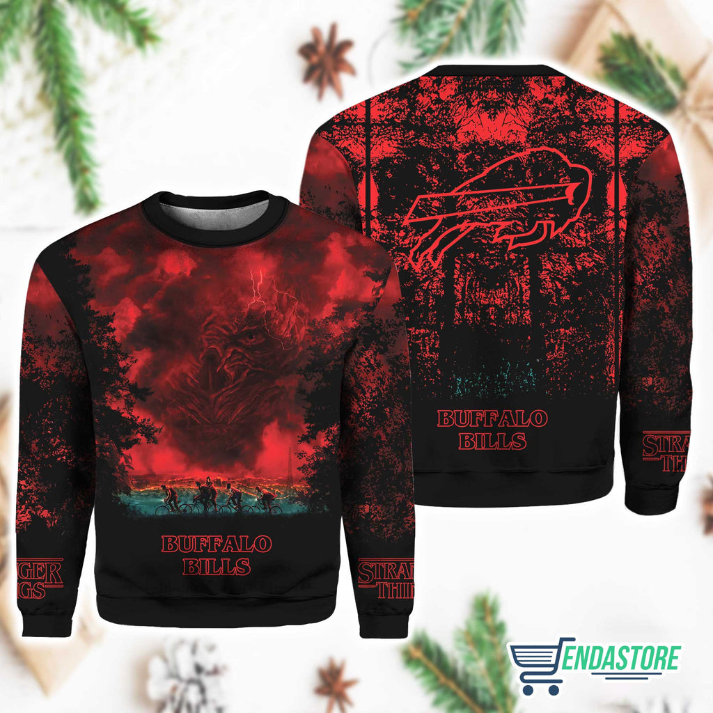 Bill Stranger Things 3D Ugly Christmas Sweater - Gift Idea product image