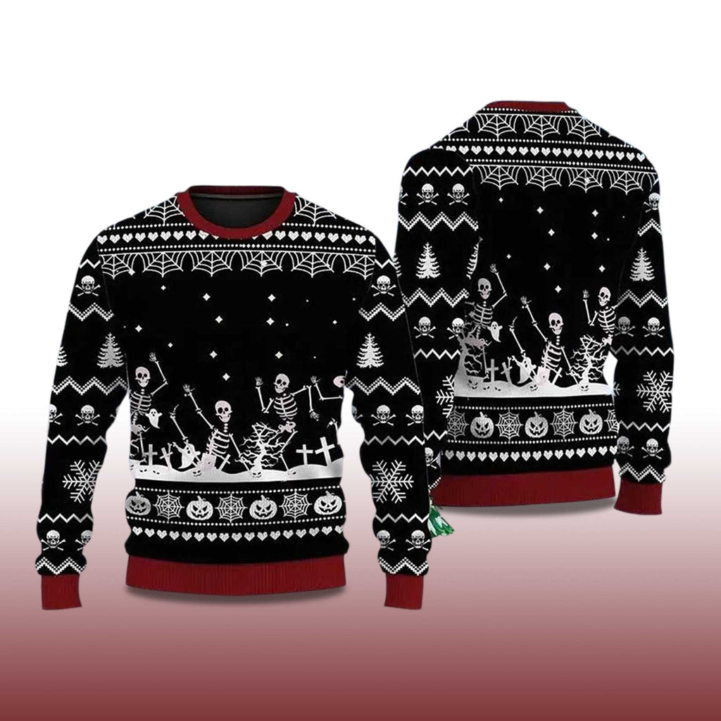 Christmas Skull Ugly Christmas Sweater - Holiday Gift product image 4