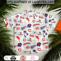 2025 Cincinnati Reds Hawaiian Giveaway - Adult & Kids T-Shirts, Sweatshirts & Hoodies apparel design preview 1