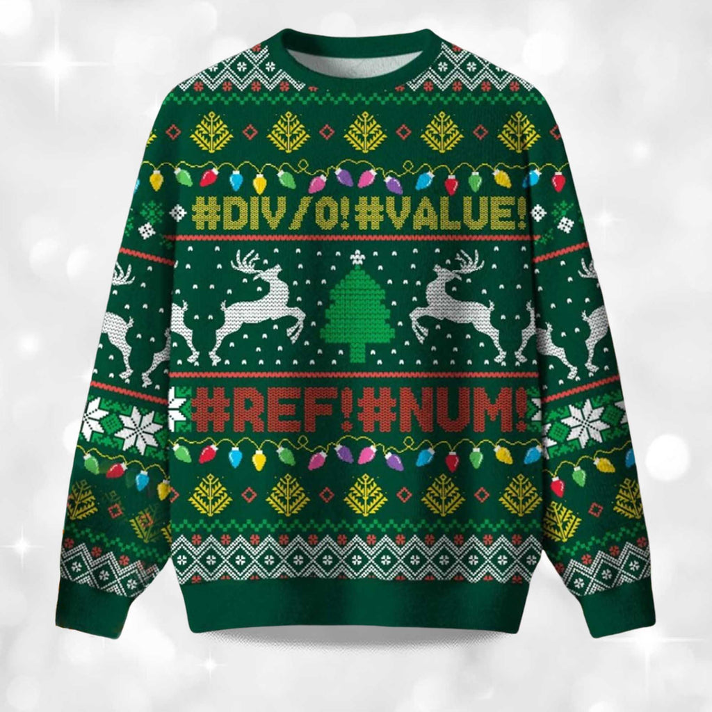 DIV0 Value Ref Num Ugly Christmas Sweater - Holiday Gift product image 4
