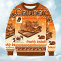 Freshly Baked Cat Loaf Ugly Christmas Sweater - Holiday Gift product image