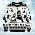 Funny Cat Gang Ugly Christmas Sweater - Holiday Gift product image