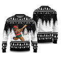 Gingerbread Baseball Ugly Christmas Sweater - Holiday Gift product image