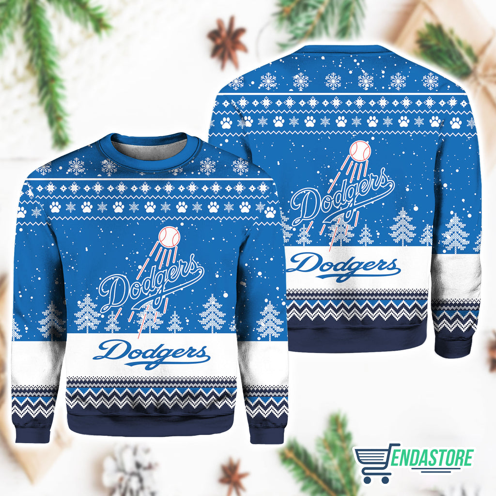 LA Dodger 3D Ugly Christmas Sweater - Holiday Gift product image