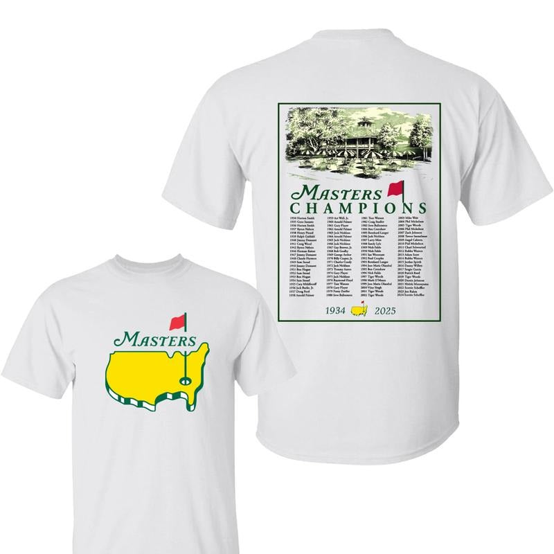 2025 Masters Tournament Augusta 91 Years Golf - Adult & Kids T-Shirts, Sweatshirts & Hoodies apparel design preview 1