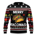 Merry Tacomas Ugly Christmas Sweater - Holiday Gift product image