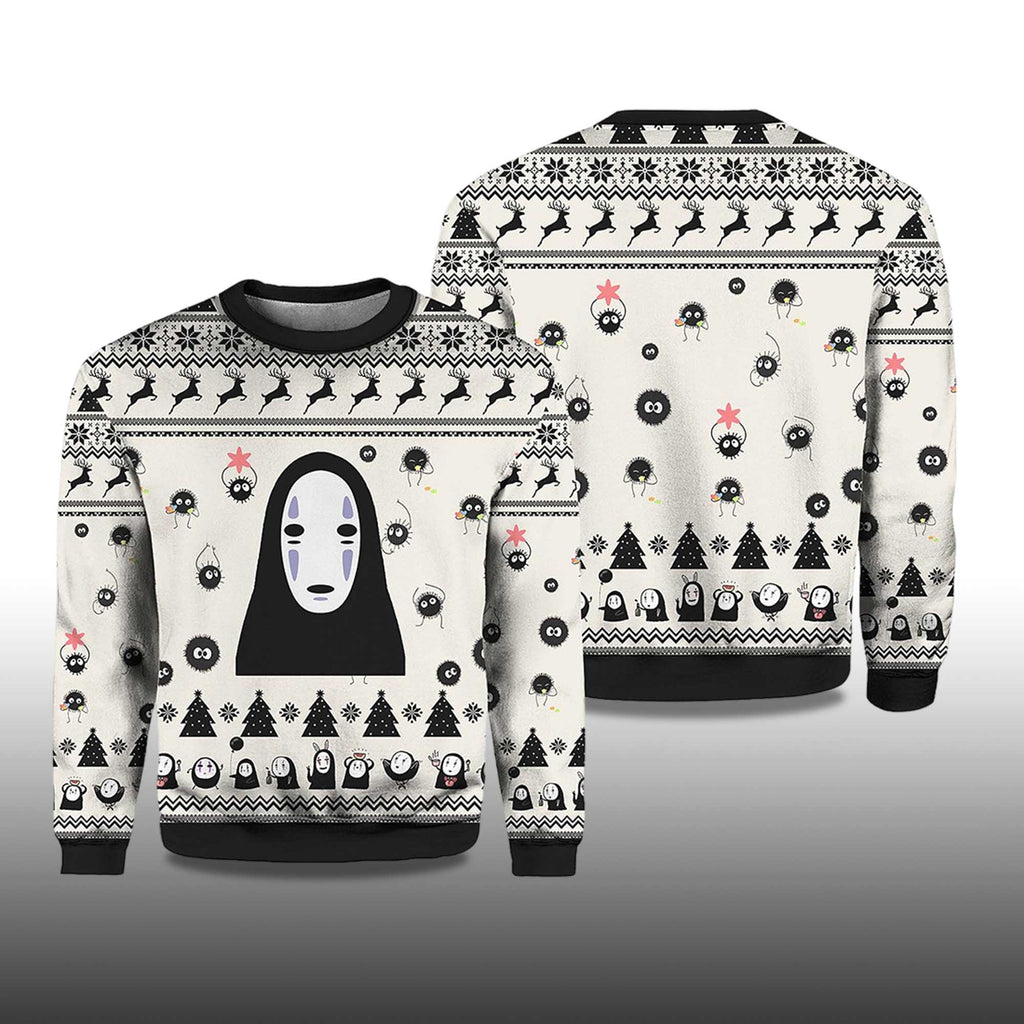 No Face White Ugly Christmas Sweater - Holiday Gift product image 4