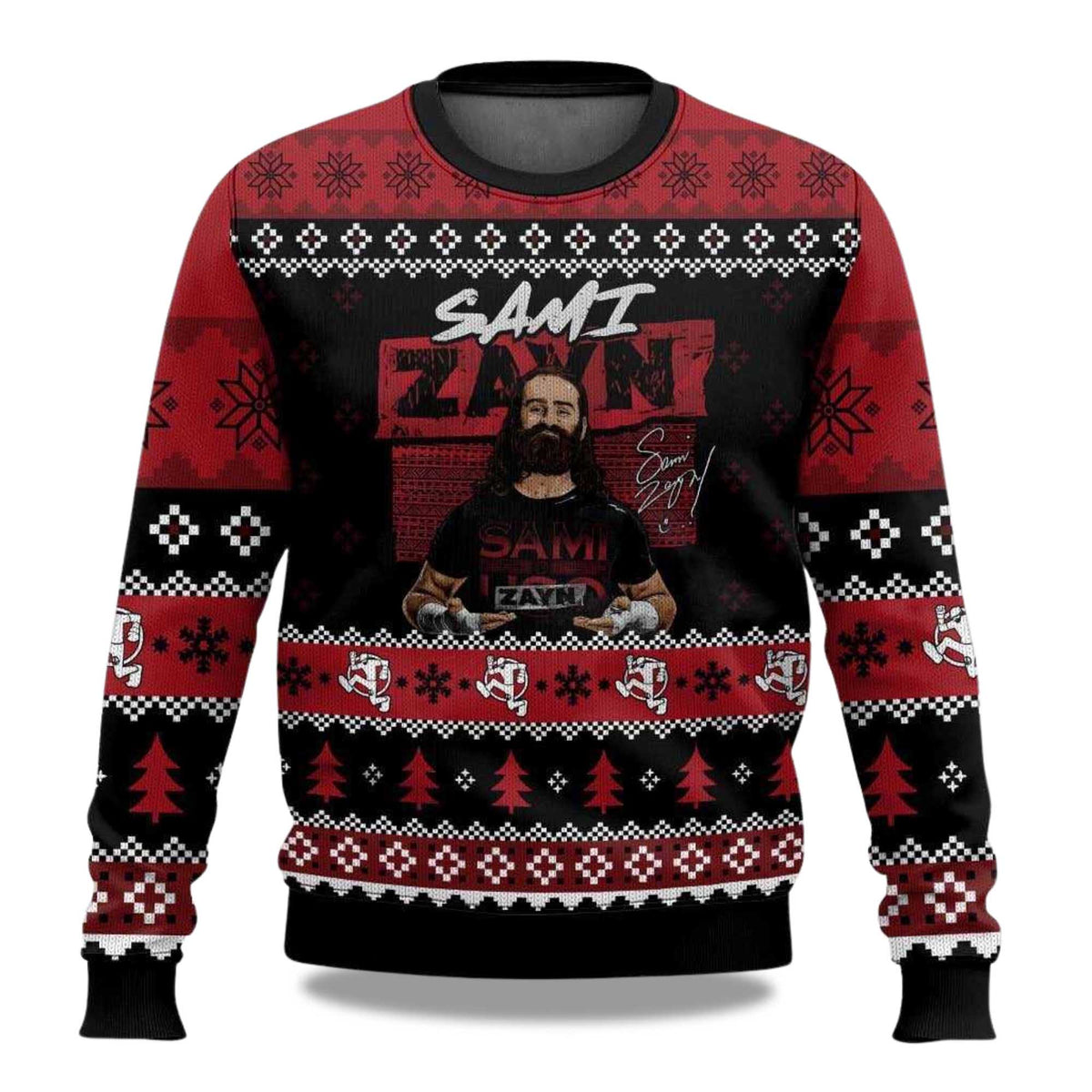Sami Zayn Ugly Christmas Sweater - Holiday Gift product image