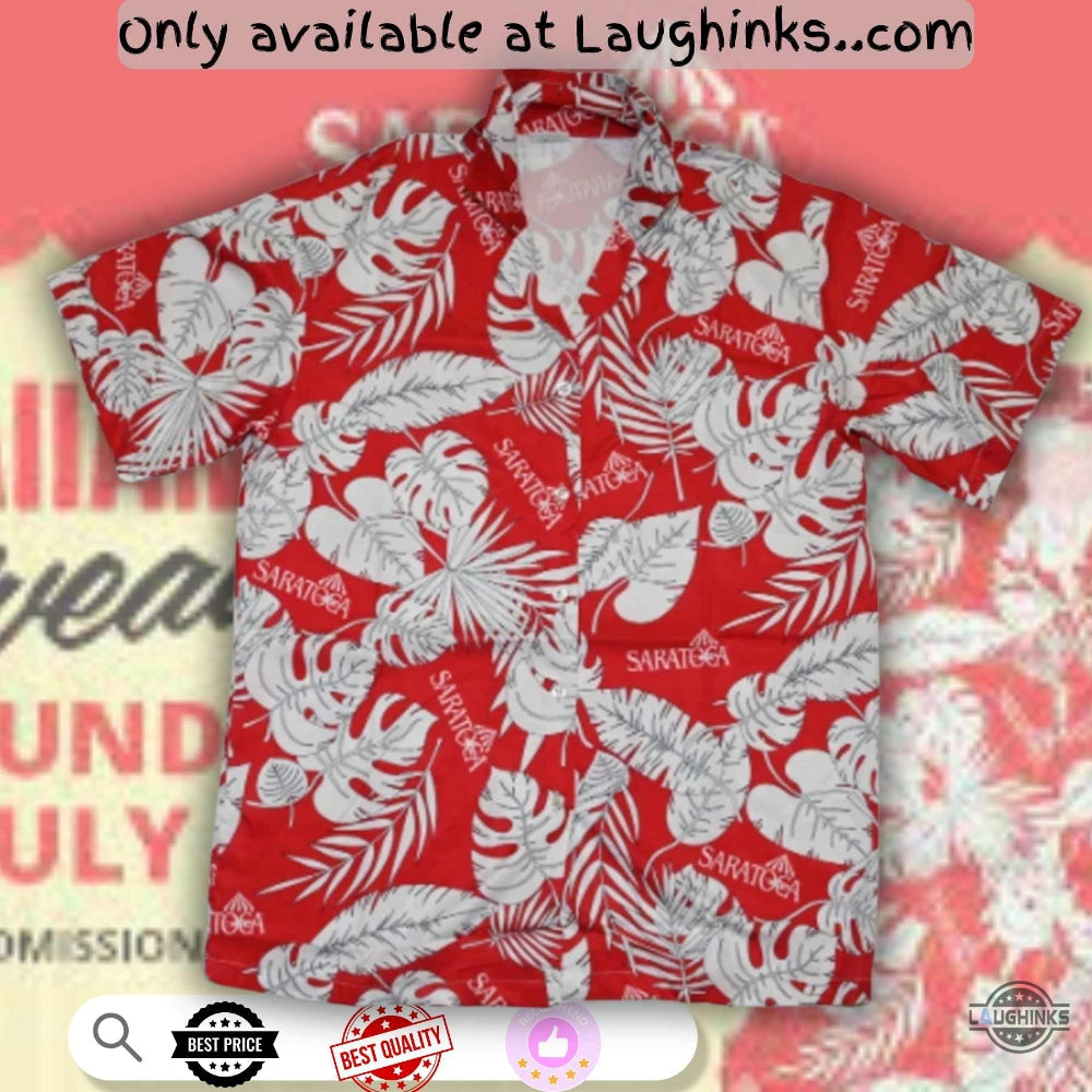 2025 Saratoga Race Course Giveaways Hawaiian - Adult & Kids T-Shirts, Sweatshirts & Hoodies apparel design preview 1