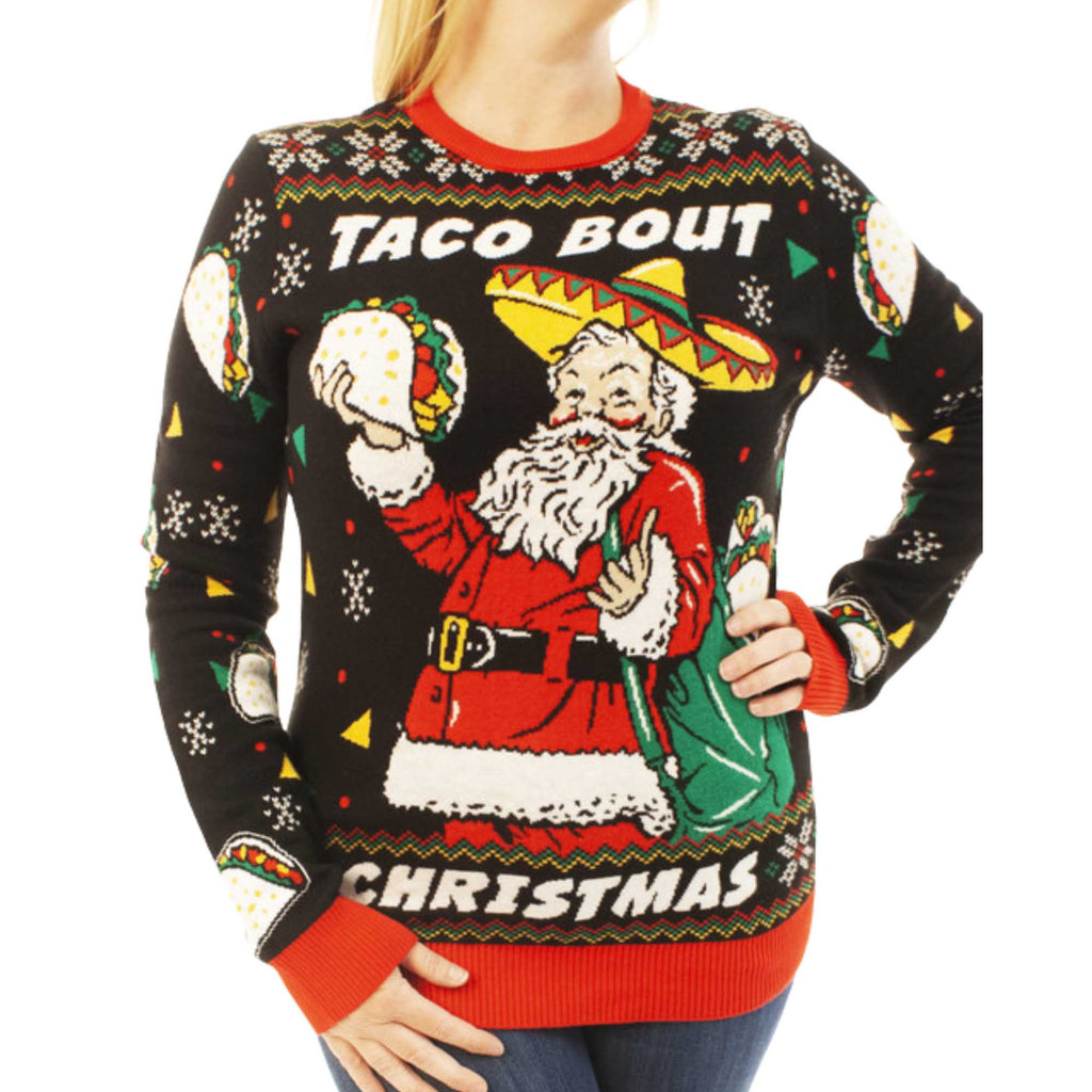 Taco Bout Ugly Christmas Sweater - Holiday Gift product image
