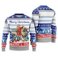 Trump Merry Christmas Americas Full Ugly Christmas Sweater - Holiday Gift product image