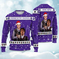 Vikings Justin Jefferson x Kirk Cousins Football Ugly Christmas Sweater - Holiday Gift product image