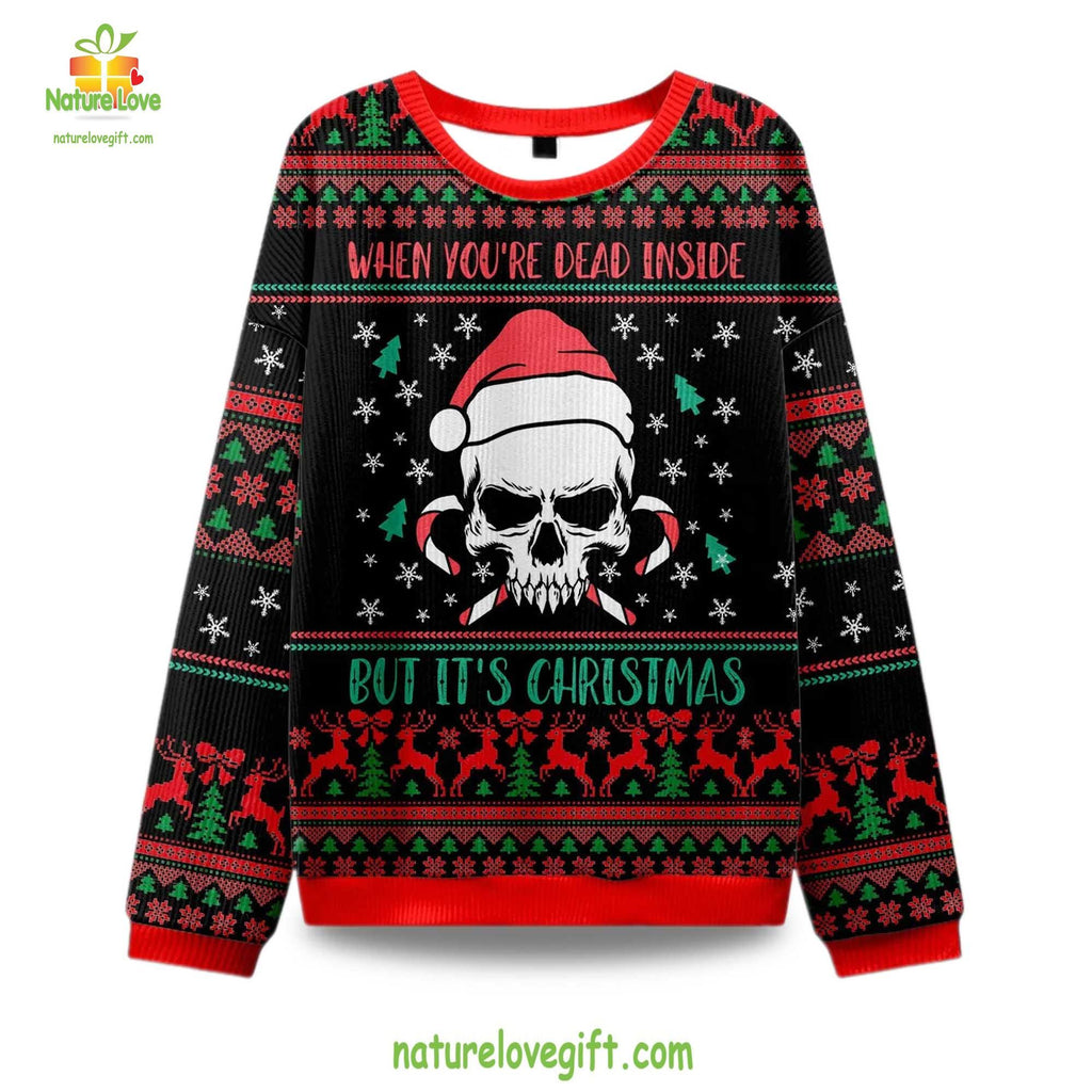 Winston Wolf Let’s Not Start Ugly Christmas Sweater - Holiday Gift product image 5