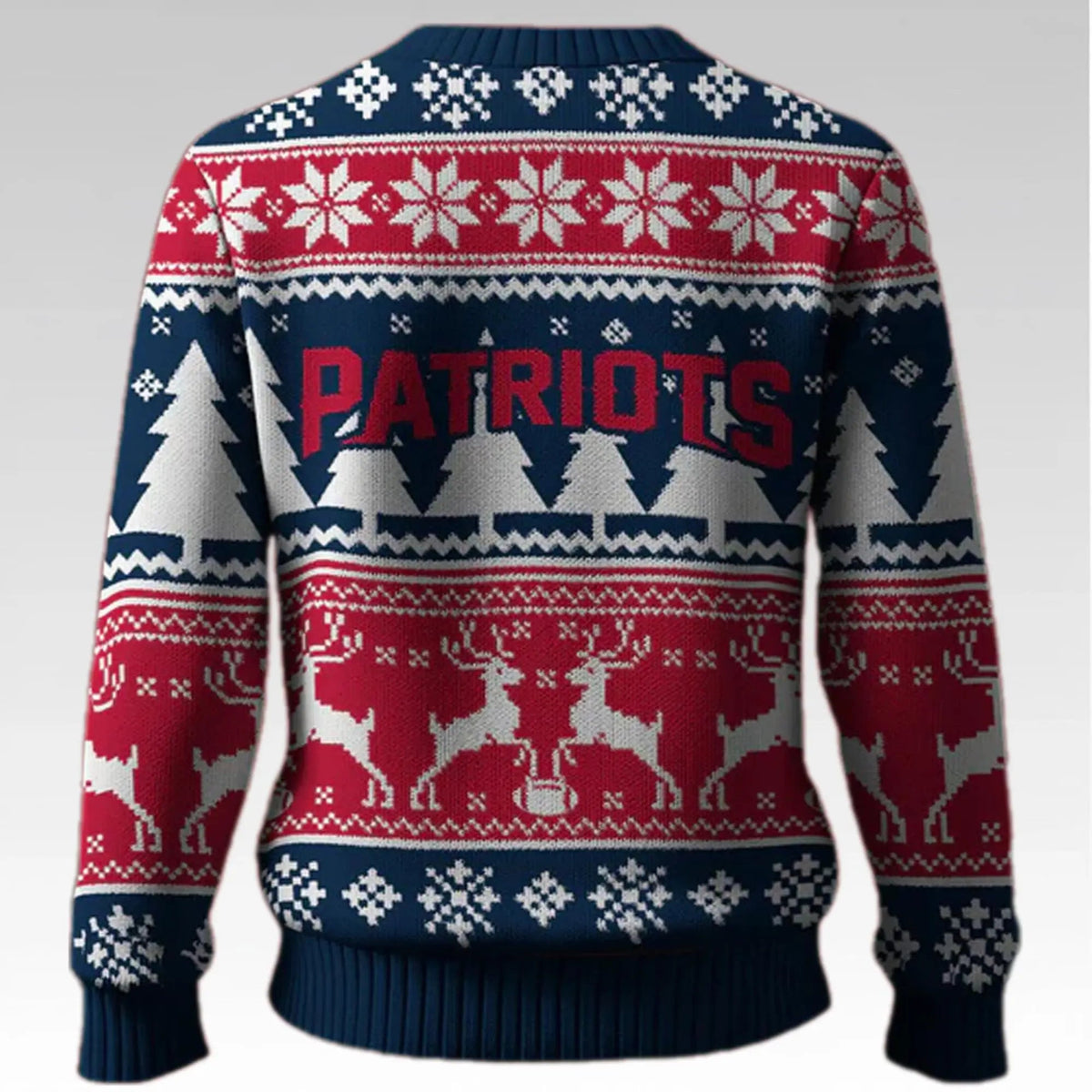 England Patriots Ugly Christmas Sweater - Holiday Gift product image 2