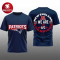 2026 Patriots We Are The AFC Champions Two Sided - Adult & Kids T-Shirts, Sweatshirts & Hoodies apparel design preview 1
