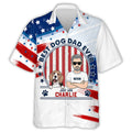 Best American Dog Dad Personalized Custom Hawaiian - Adult & Kids T-Shirts, Sweatshirts & Hoodies apparel design preview 1