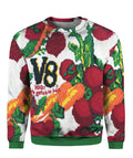 V8 vegetable juice 3D Christmas Sweater - Holiday Gift product image