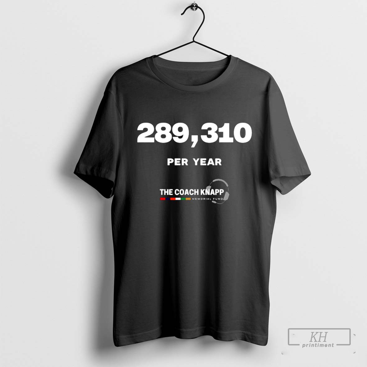 289310 Per Year The Coach Knapp Cutom Poster Coffee - Adult & Kids T-Shirts, Sweatshirts & Hoodies apparel design preview 1