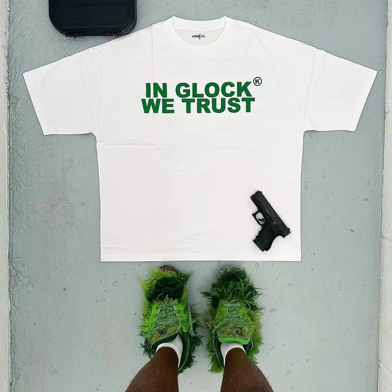 2FACE GLOCK WE TRUST - Adult & Kids T-Shirts, Sweatshirts & Hoodies apparel design preview 1