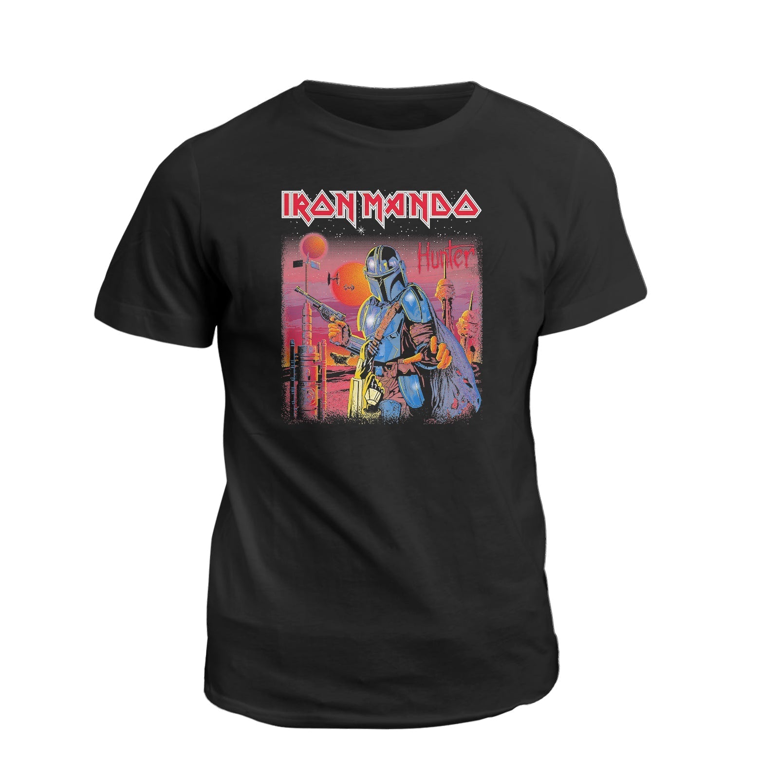 Iron Mando - Adult & Kids T-Shirts, Sweatshirts & Hoodies apparel design preview 1