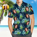 Custom Hawaiian Leaves Petal Aloha Beach For Men - Adult & Kids T-Shirts, Sweatshirts & Hoodies apparel design preview 1