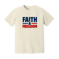 Faith Freedom - Adult & Kids T-Shirts, Sweatshirts & Hoodies apparel design preview 1