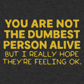 2nd Dumbest Person - Adult & Kids T-Shirts, Sweatshirts & Hoodies apparel design preview 1