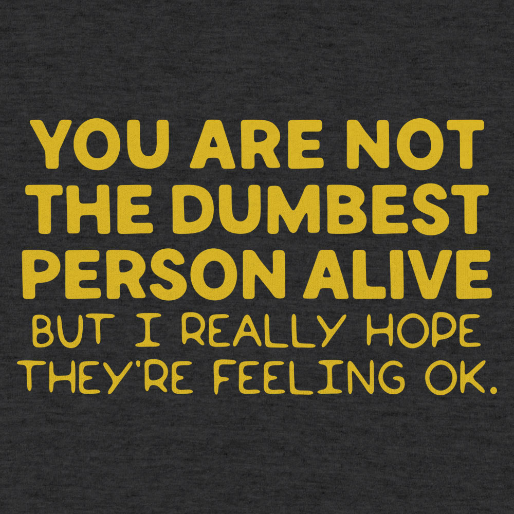 2nd Dumbest Person - Adult & Kids T-Shirts, Sweatshirts & Hoodies apparel design preview 1