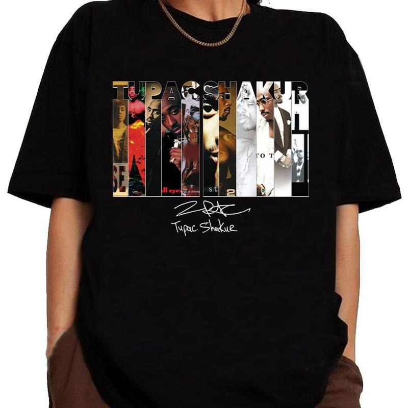 2pac Rapper Street 90s Hip Hop Legends Forever Short - Adult & Kids T-Shirts, Sweatshirts & Hoodies apparel design preview 1