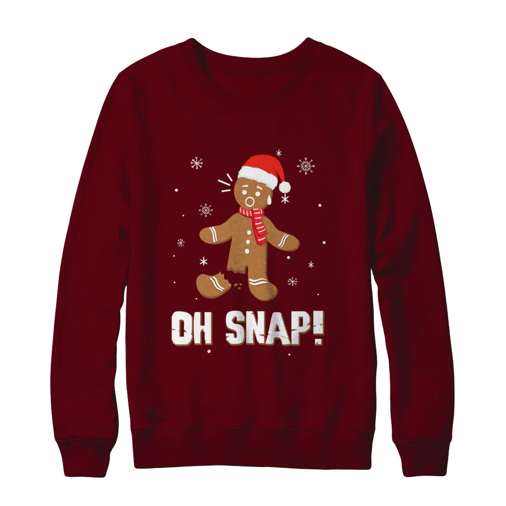 Oh snap Gingerbread Christmas Sweater - Holiday Gift product image 4