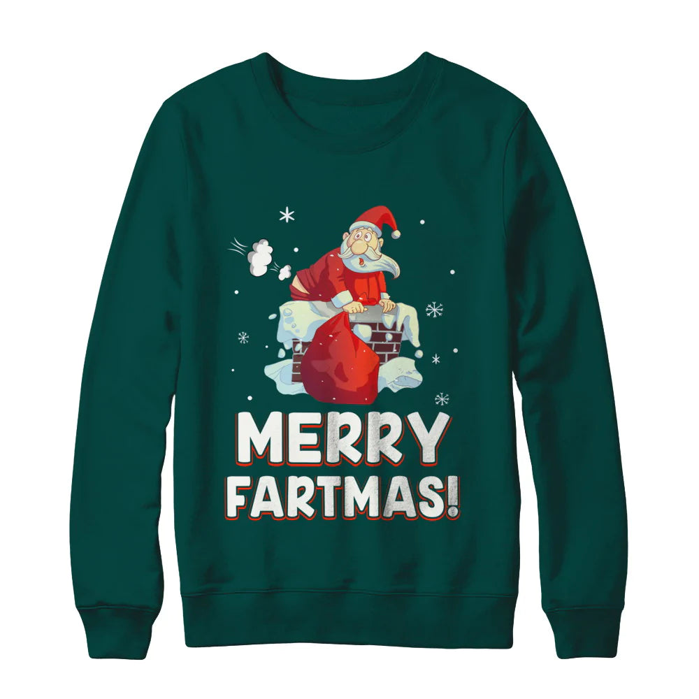 Merry fartmas santa claus Christmas Sweater - Holiday Gift product image 4