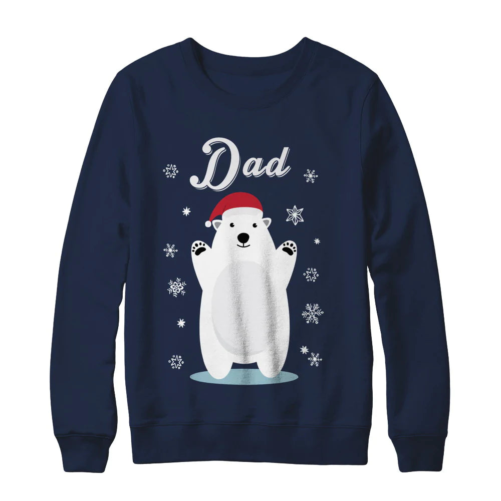 Santa bear dad Christmas Sweater - Holiday Gift product image 4