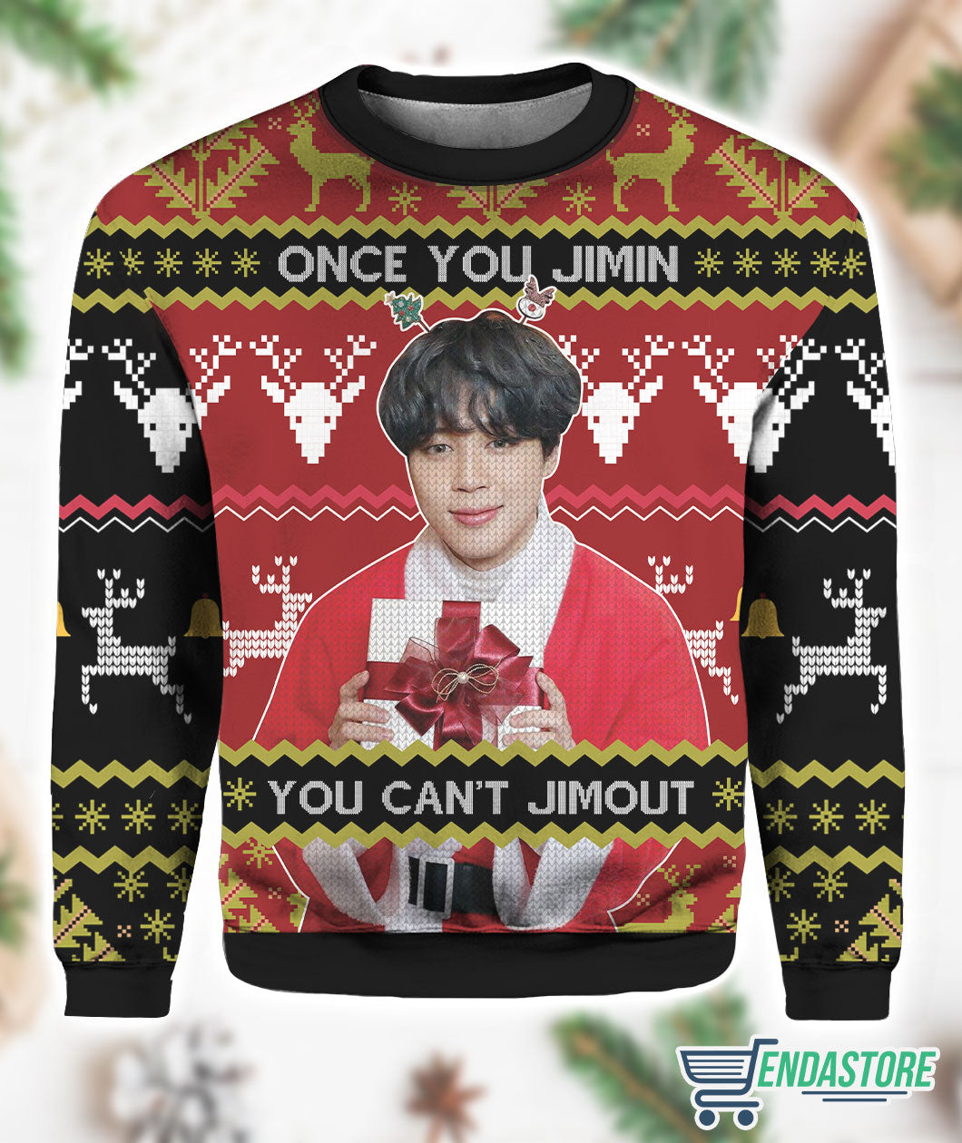 King George Oh It’S Christmas Awesome Wow 3D Christmas Sweater - Holiday Gift product image 3