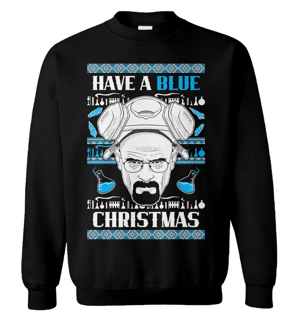 Heisenberg Walter have a blue Christmas Sweater - Holiday Gift product image 4