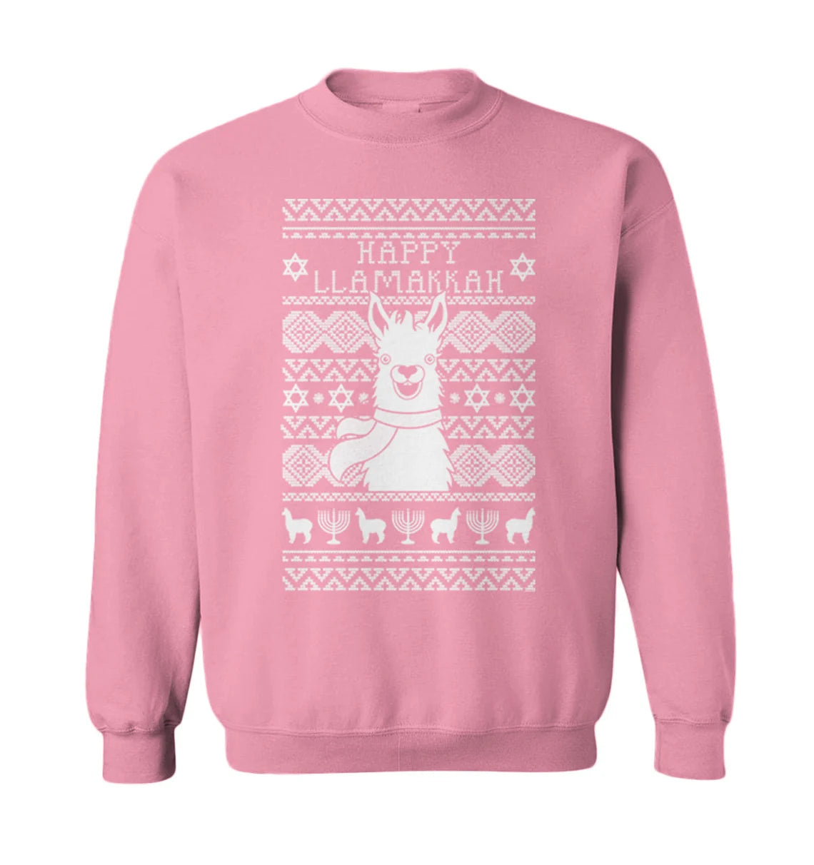 Llama happy llamakkah Christmas Sweater - Holiday Gift product image 4
