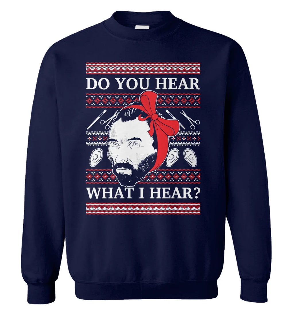 Van Gogh do you hear what i hear Christmas Sweater - Holiday Gift product image 4