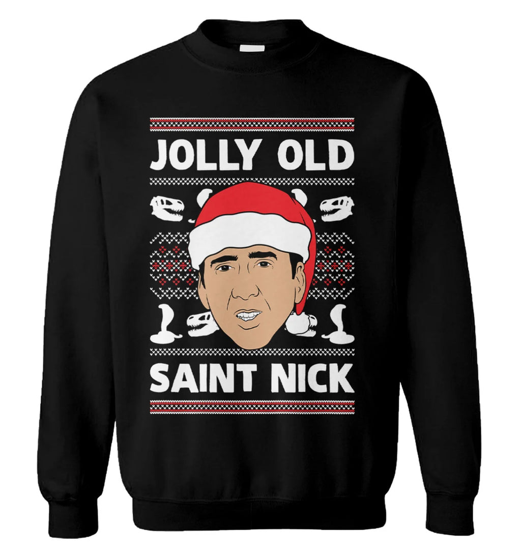 Jolly old saint Nick Christmas Sweater - Holiday Gift product image 4