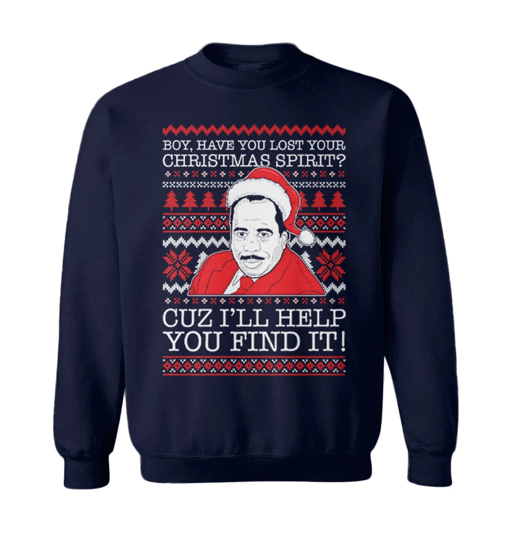 Boy have you lost your christmas spirit cuz i’ll help you find it Christmas Sweater - Holiday Gift product image 4