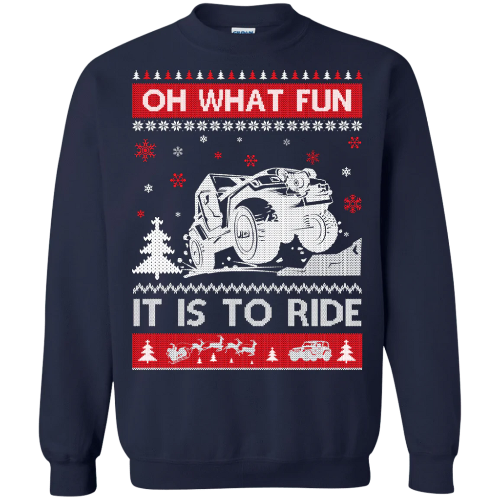 Oh what fun it is to ride Christmas Sweater - Holiday Gift product image 4