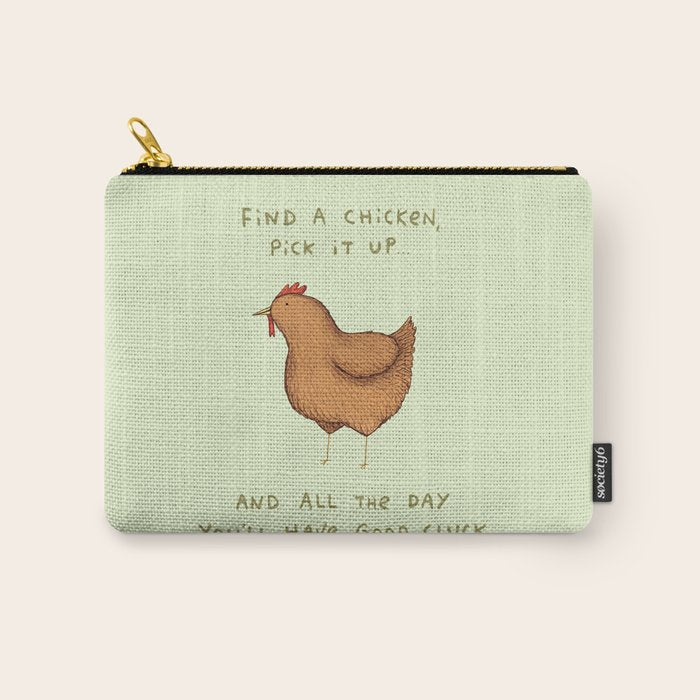 Good Cluck Carry All Pouch - Adult & Kids T-Shirts, Sweatshirts & Hoodies apparel design preview 1